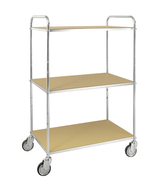 ESD Hyllvagn 3 plan – 980x585x1445 mm m broms