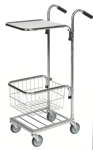 Minivagn – 660x385x1090 mm m broms