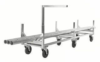 Långgodsvagn – 2800x608x700 mm m broms