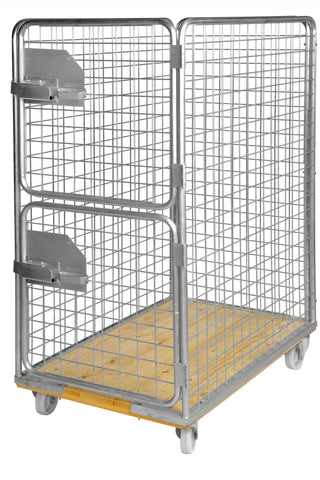 Rullcontainer träbotten