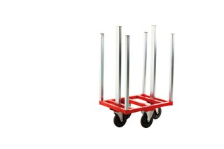 Pallkragsvagn – 800x600x1215 mm m broms