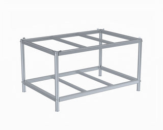 Pallbord med pallstyrning – 1216x816x657 mm