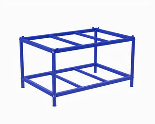 Pallbord med pallstyrning – 1216x816x657 mm m broms