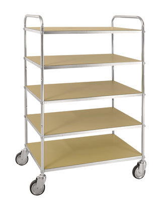ESD Hyllvagn 5 plan – 980x585x1445 mm m broms