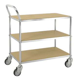 ESD Bordsvagn 3 plan – 850x435x950 mm m broms