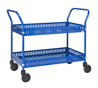 Bordsvagn med sarg – 1130x550x940 mm m broms