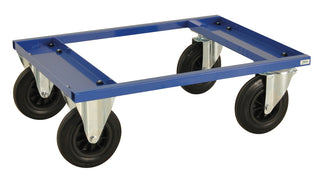 Halvpallvagn – 800x600x270 mm m broms