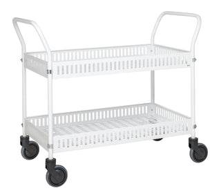 Bordsvagn med sarg – 1130x550x940 mm m broms