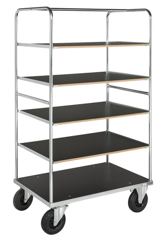 Etagevagn – 1200x800x1800 mm m broms