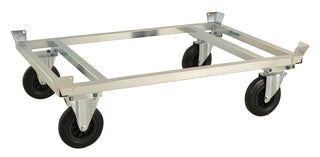 Pallvagn med pallstyrning – 1246x846x355 mm m broms